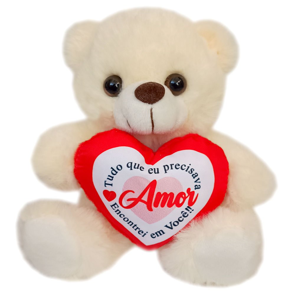 Urso de pelúcia – 15 cm