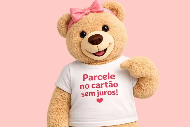 urso de pelúcia barato 1