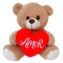 urso de pelúcia 21 cm atacado 5